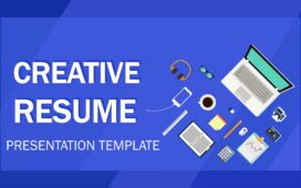 Creative Resume Powerpoint Template