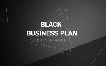 Black Business Plan Backgrounds