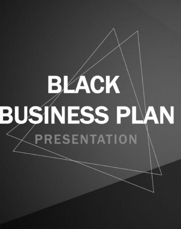Black Business Plan Backgrounds