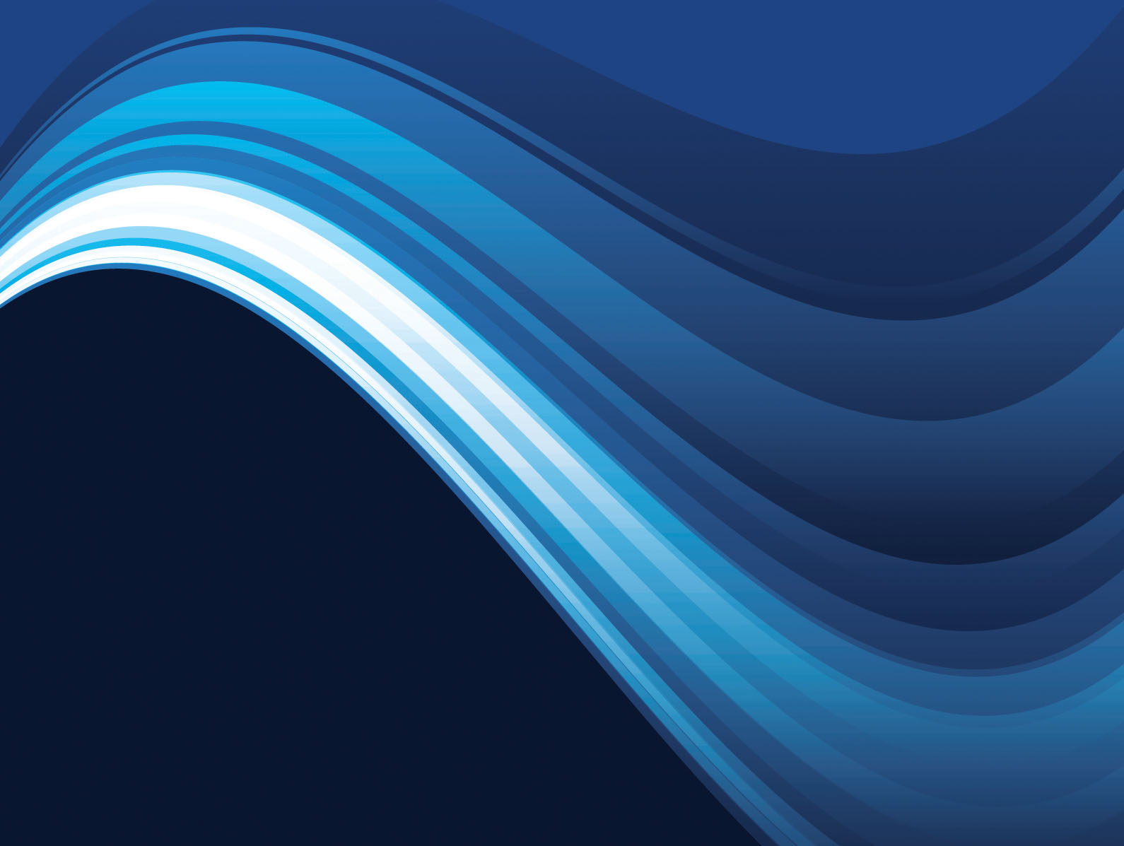 Blue Waves on Top Backgrounds