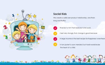 Childrens Day Slide Template