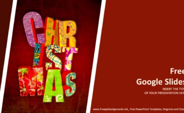 Christmas Red Day PPT Backgrounds