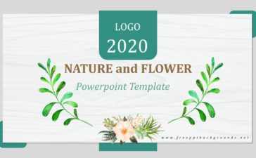 Nature and Flowers Background