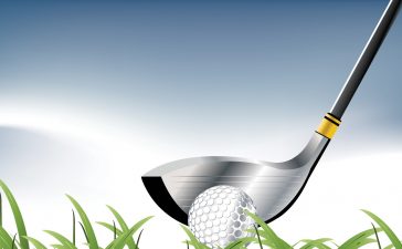 Playing Golf PPT Template