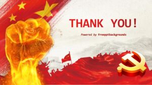 Red Communism PPT Backgrounds