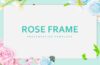 Rose Frame Slides PPT