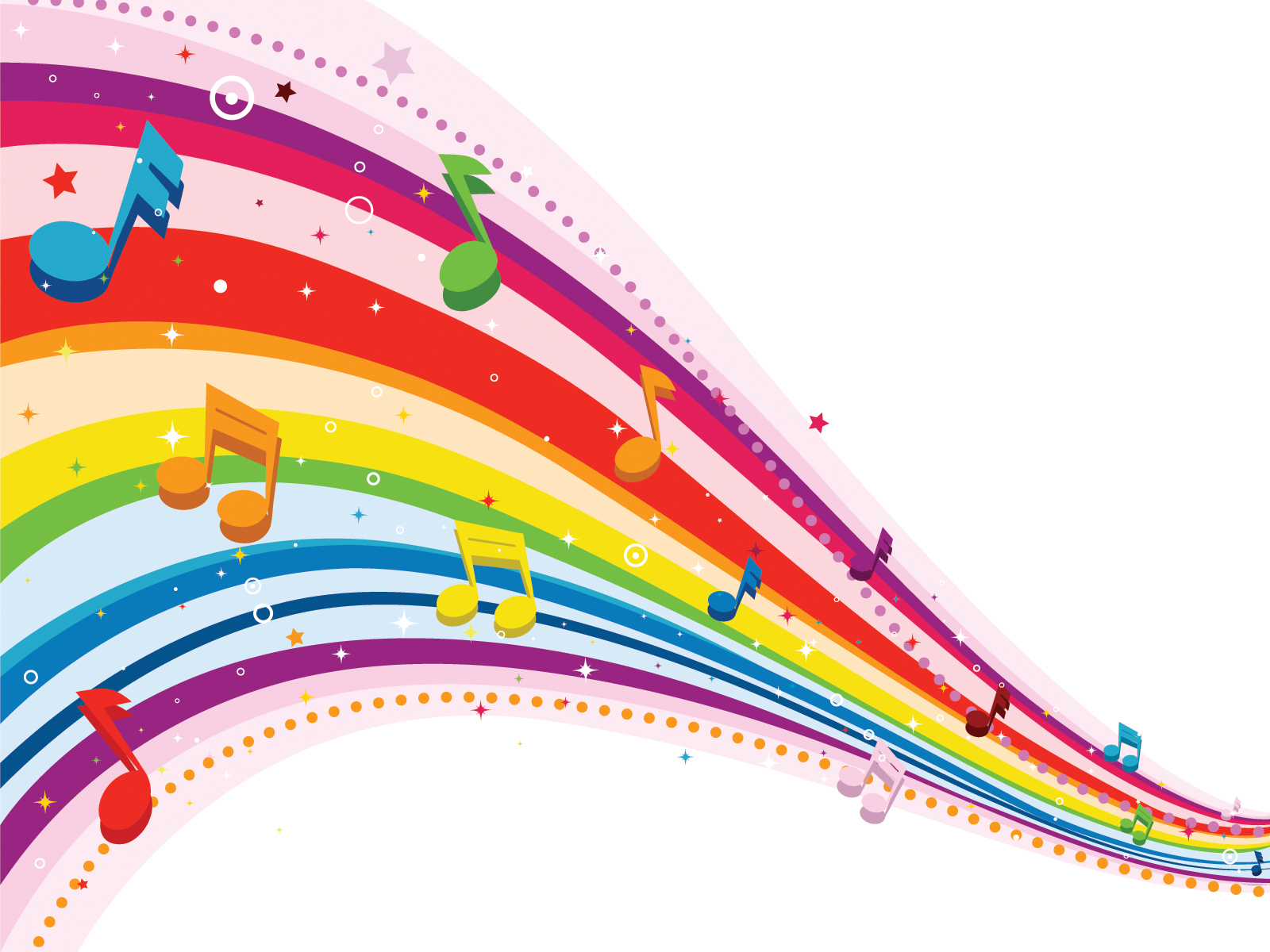 Sing of a Rainbow Backgrounds