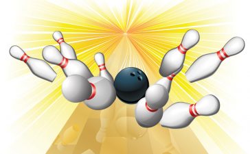 Strike Bowling PPT Backgrounds